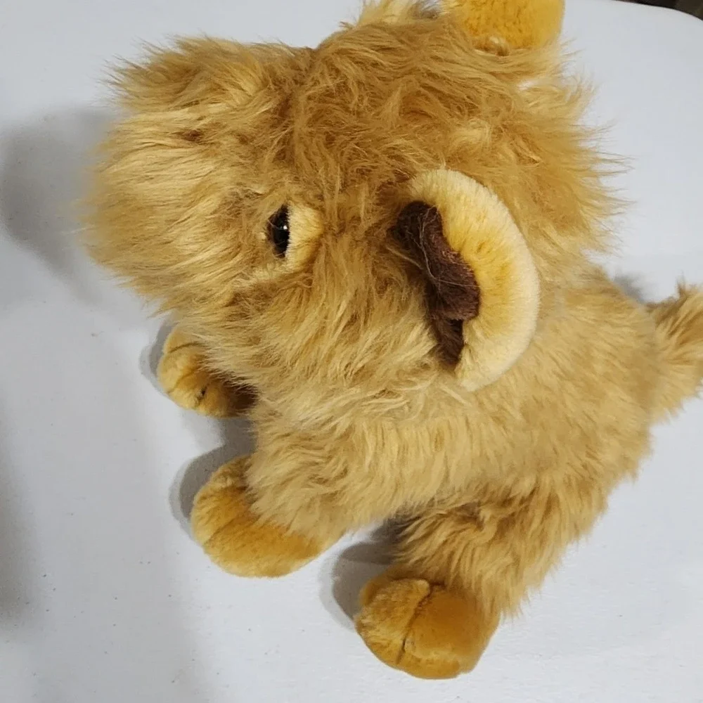 Emrad Creations Seasonal Sensations Shaggy Terrier Dog Plush Stuffed Animal 12